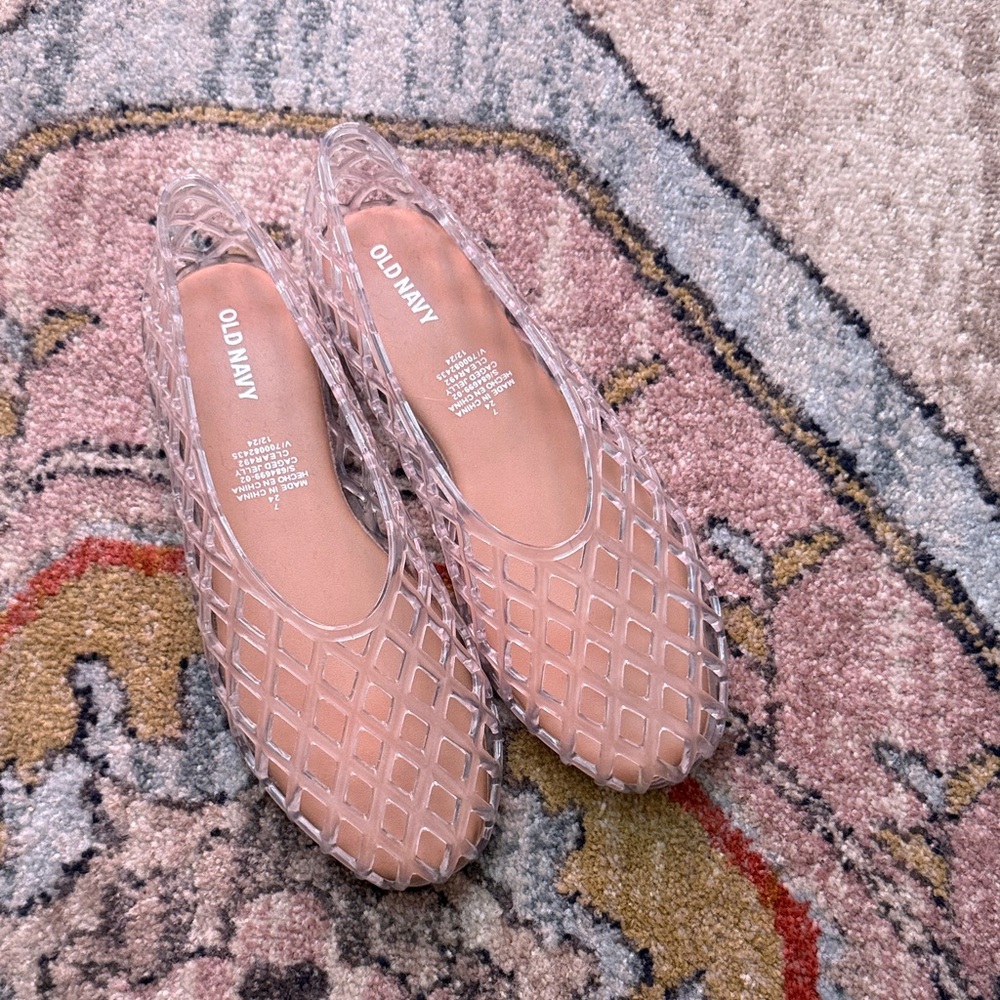 Old Navy Women's Pink Mesh Flats